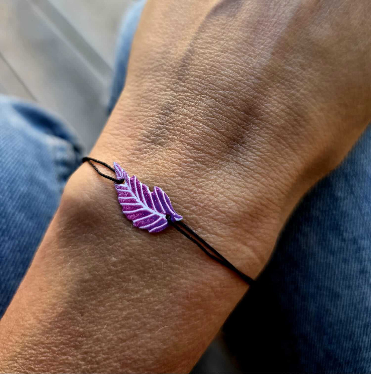 Armband Feder