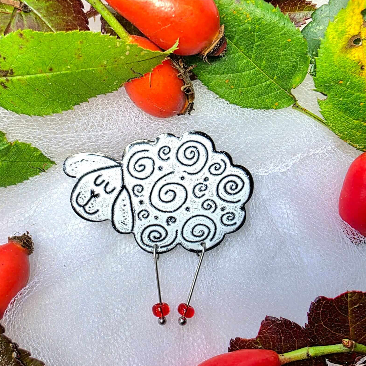 Sheep Brooch