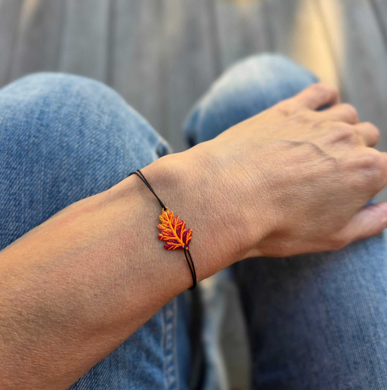 Armband Eichenblatt