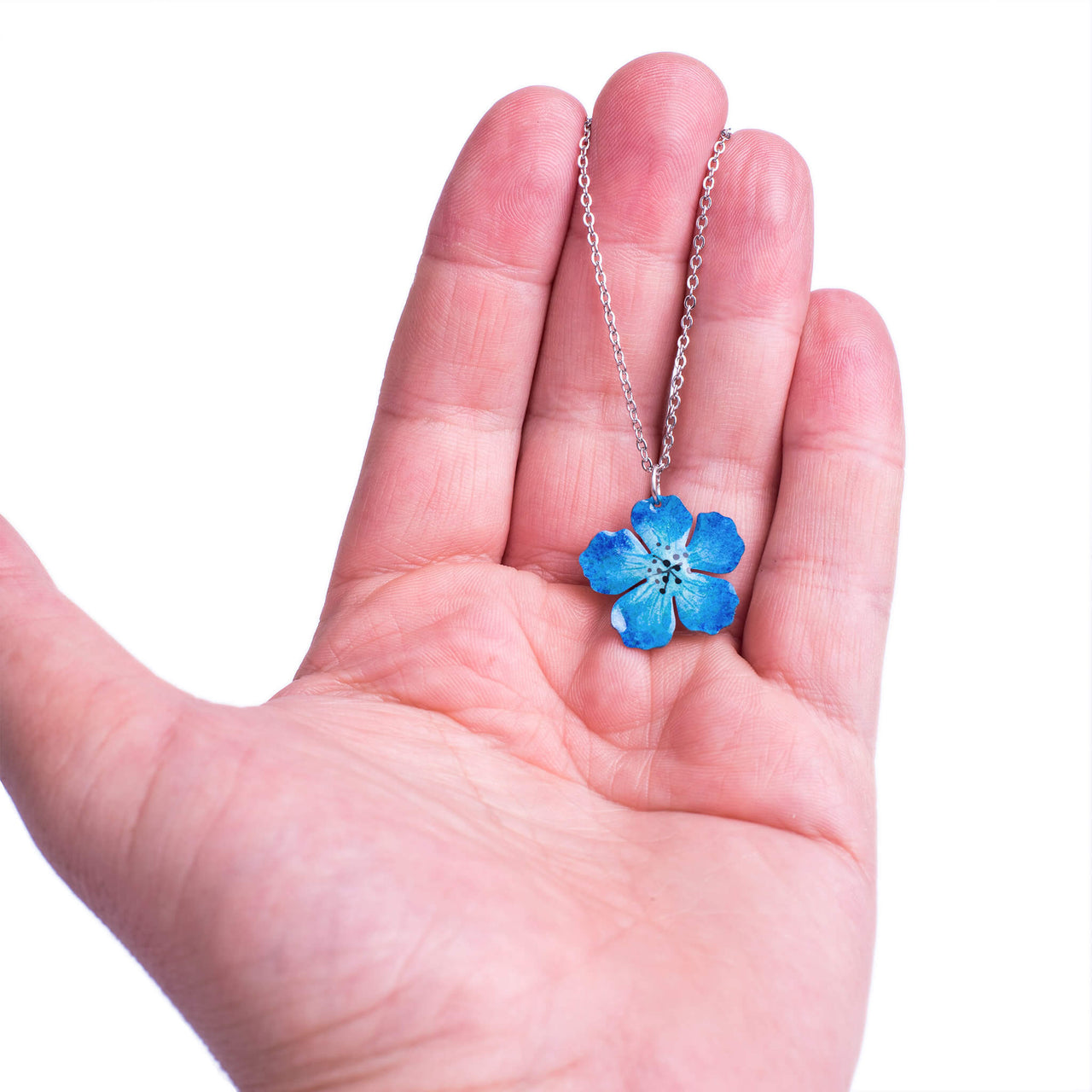 Flax bloom necklace