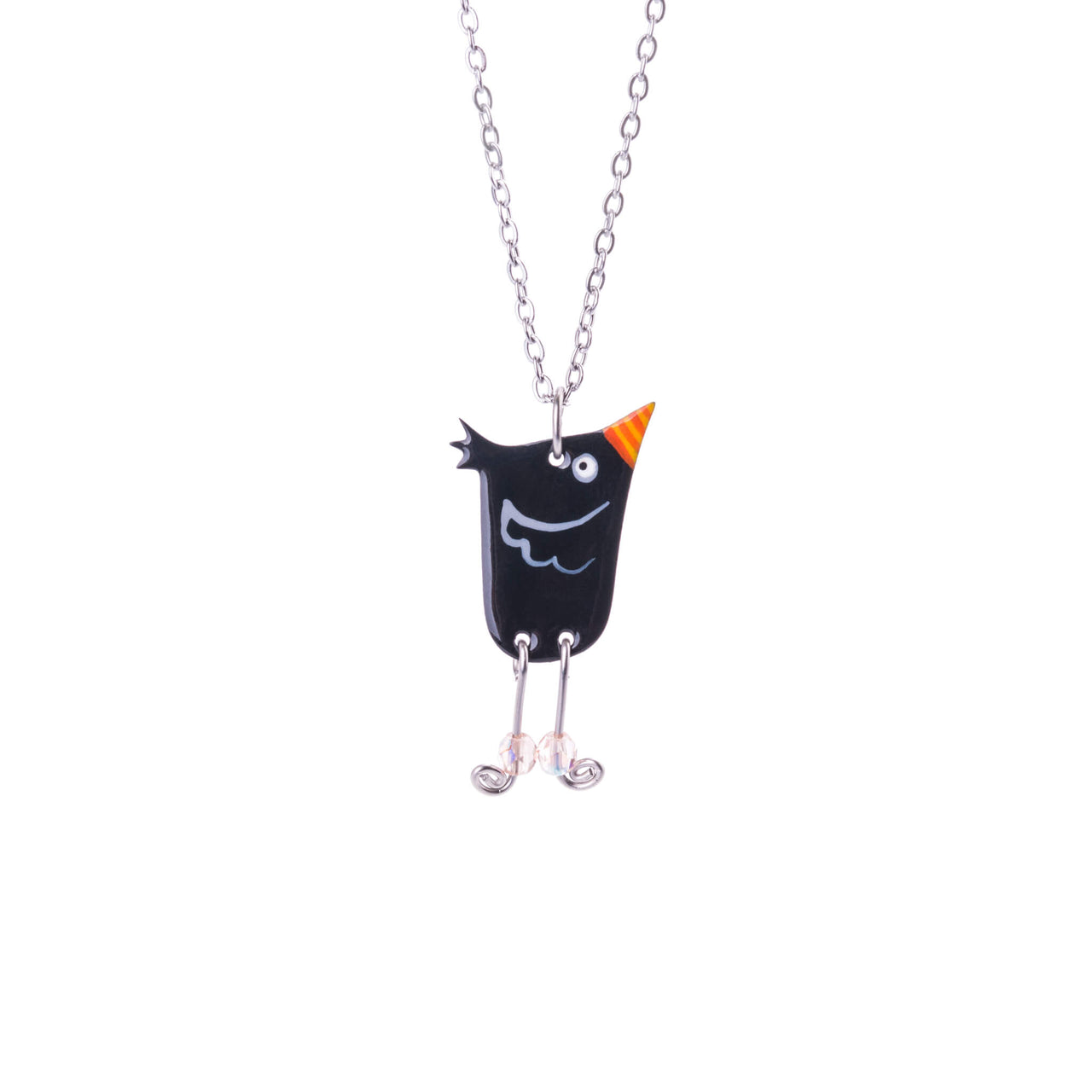 Funky Blackbird Pendant