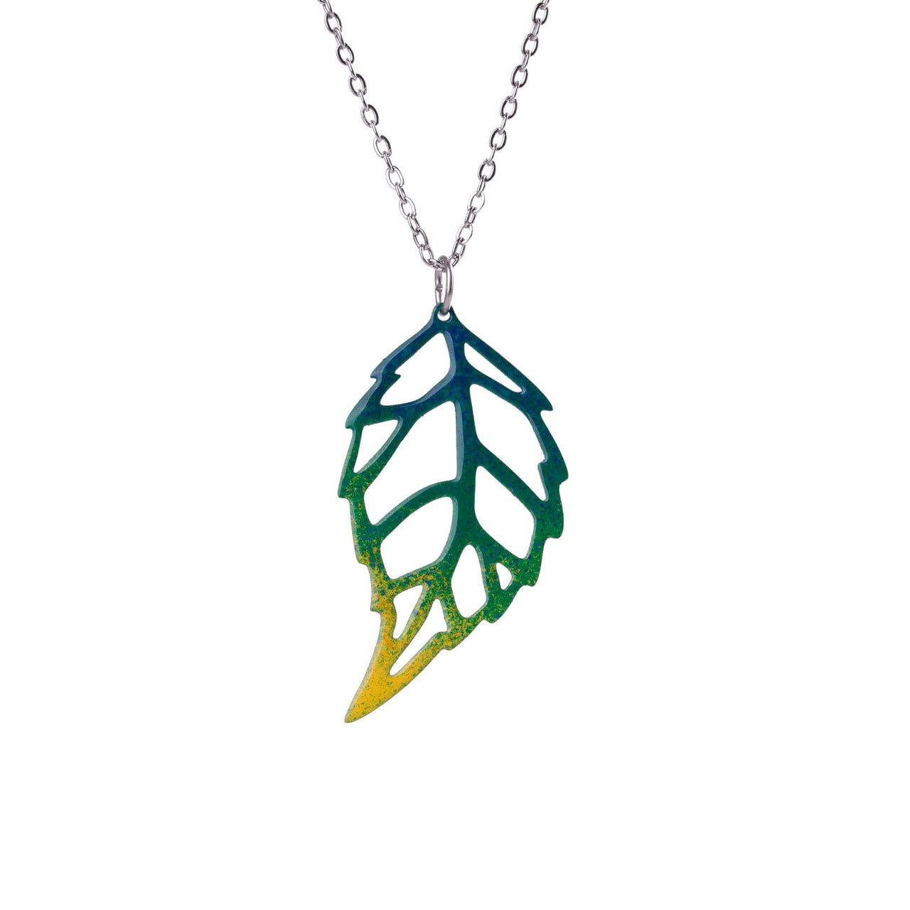 Green Leaf Necklace