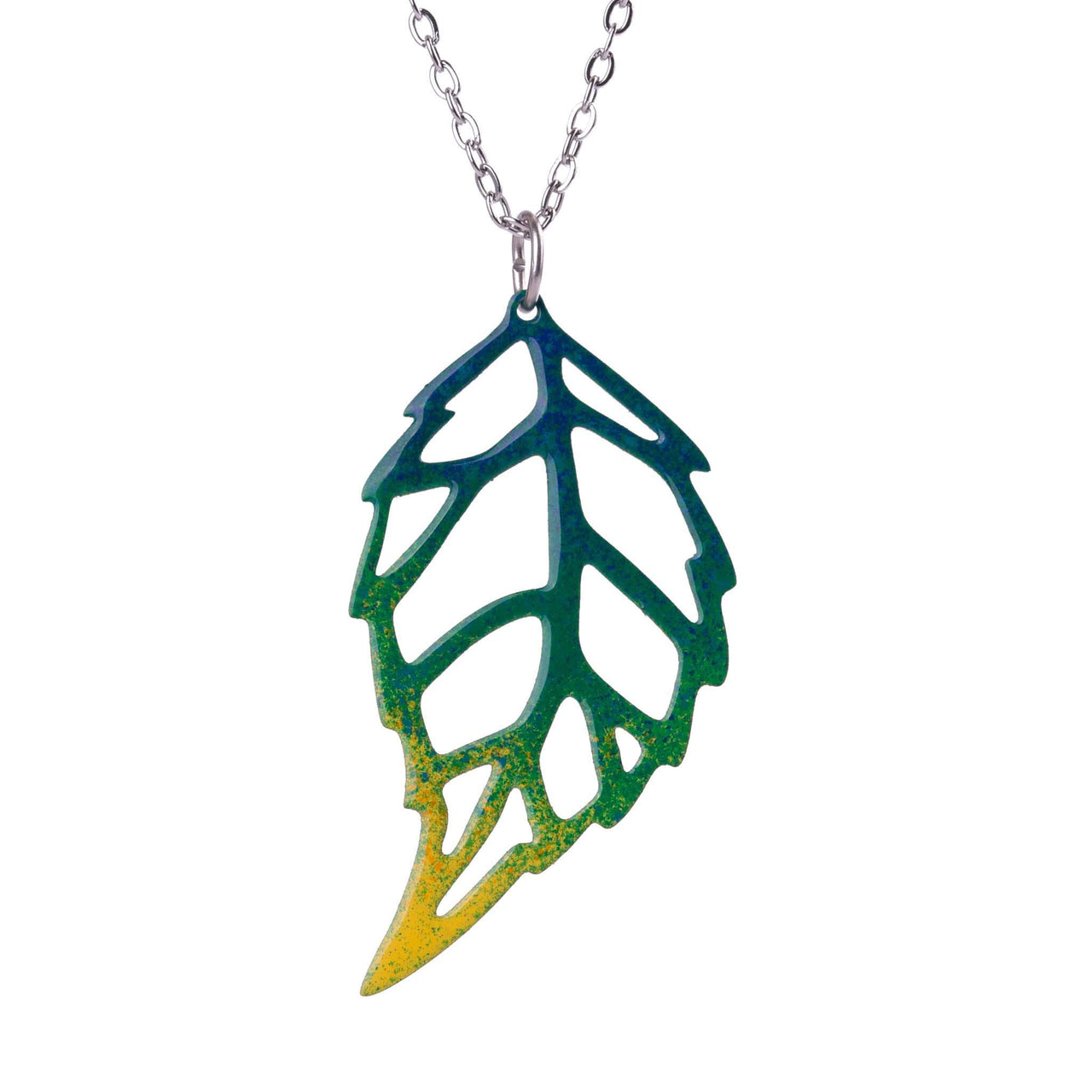 Green Leaf Necklace