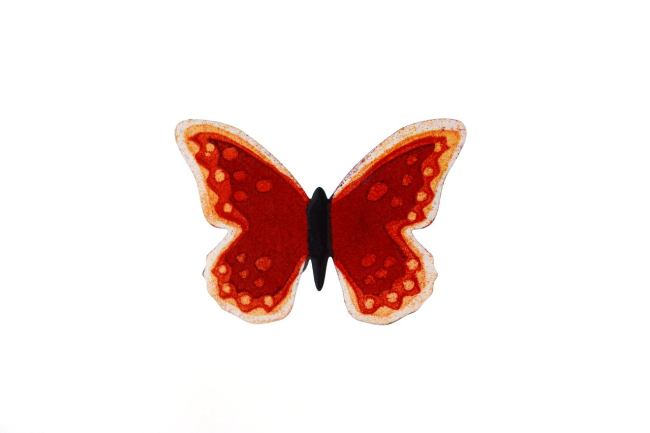 Brosche Roter Schmetterling