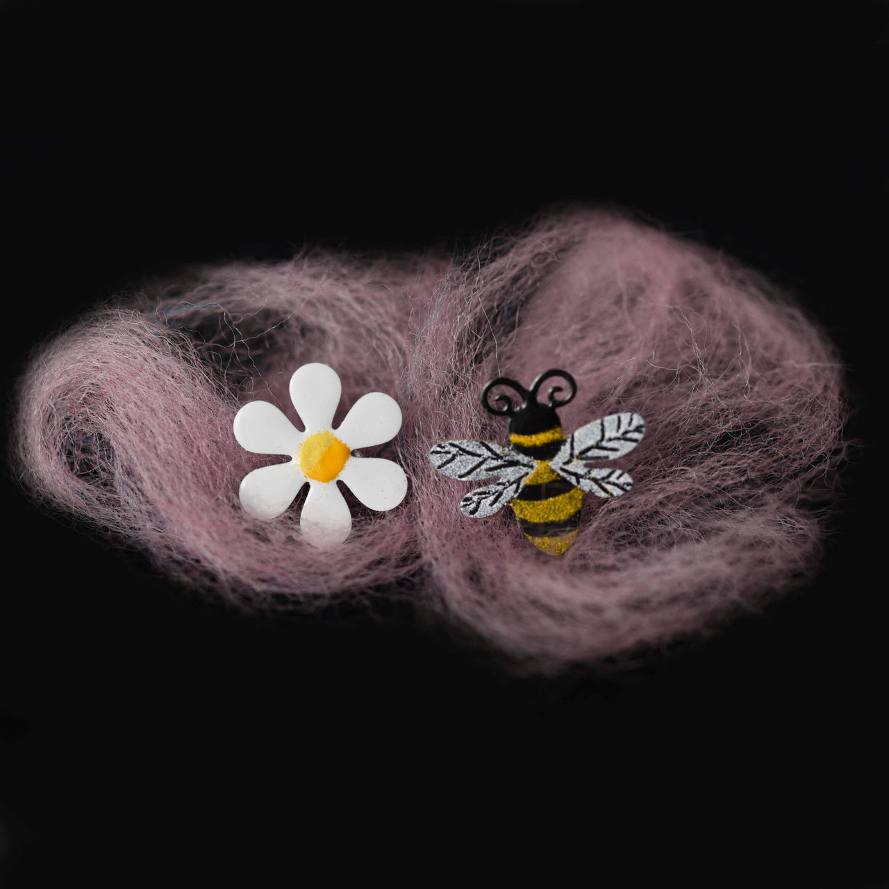 Ohrringe Bienen Und Blumen