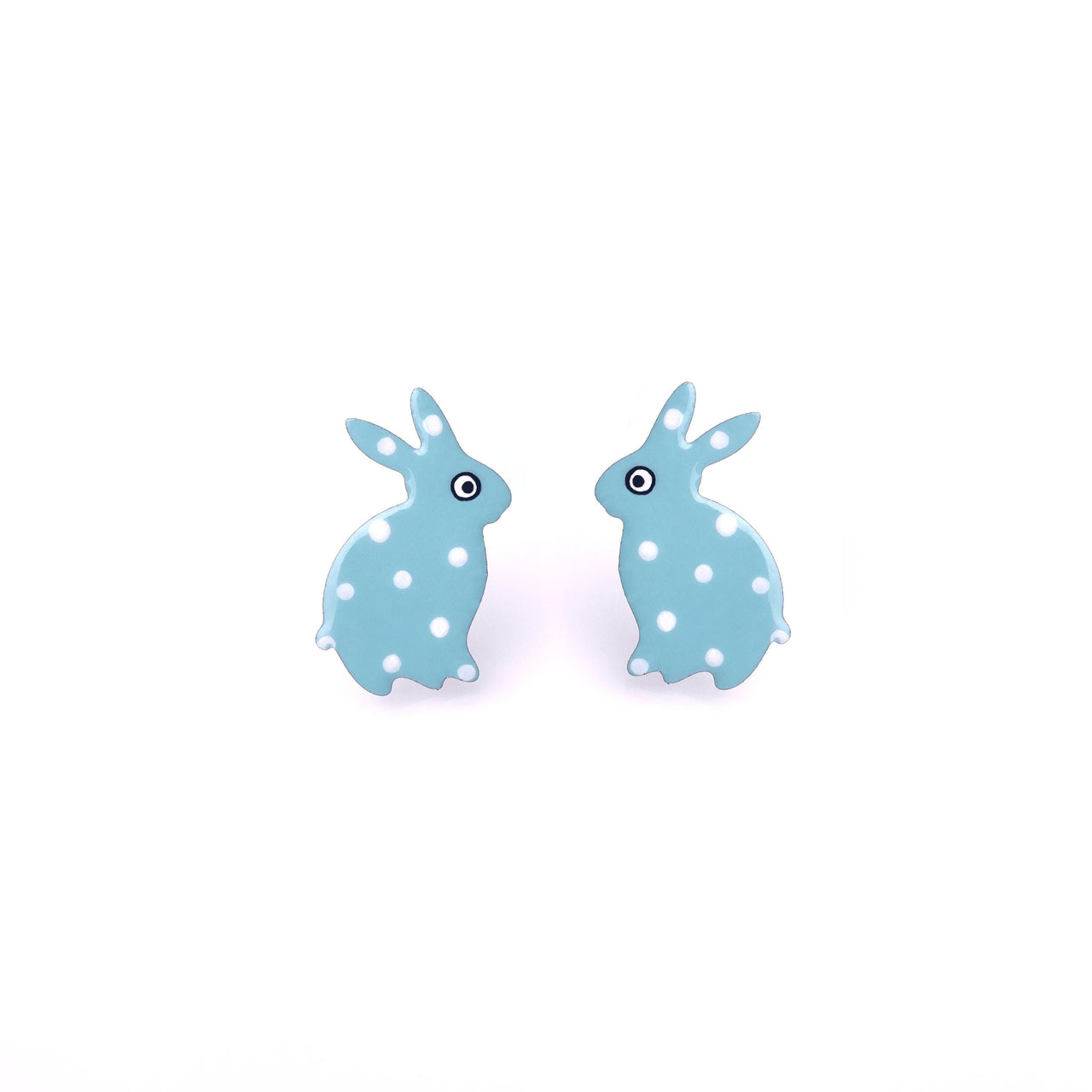 Retro Bunny Stud Earrings