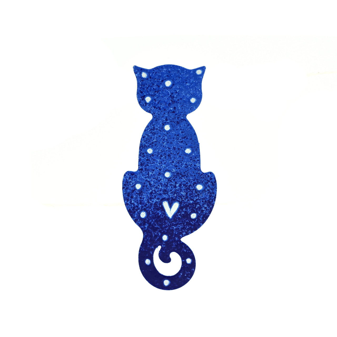 Brosche Marineblaue Katze
