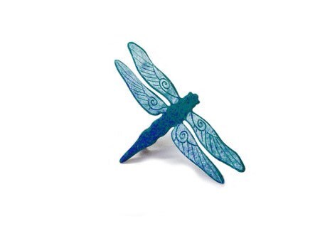 Turquoise Dragonfly Brooch